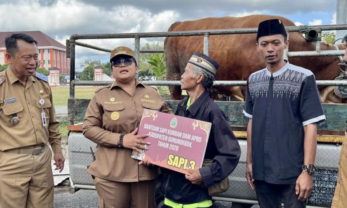 Pemkab Gunungkidul menerjunkan 220 petugas awasi penyembelihan kurban