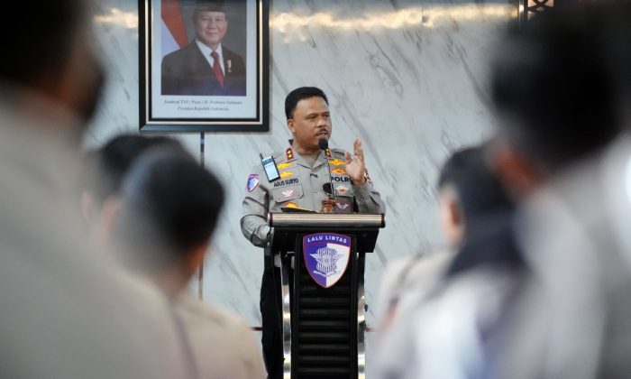 Kakorlantas Polri: Anggota polantas harus jadi "pahlawan keselamatan"