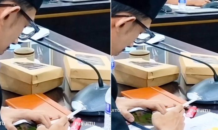 Netizen Geram Lihat Anggota DPRD Jember Santai Main Game Sambil Merokok Ketika Bahas Stunting: Pecat Langsung!