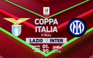 Saksikan Sekarang! Duel Sengit Lazio vs Inter Milan di Final Coppa Italia, Live Eksklusif ANTV