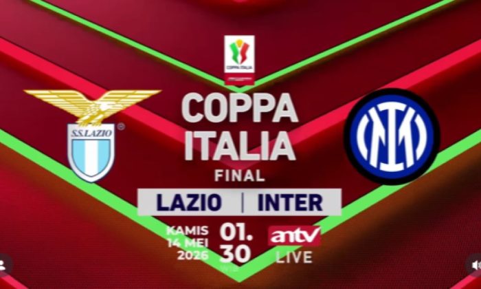 Saksikan Sekarang! Duel Sengit Lazio vs Inter Milan di Final Coppa Italia, Live Eksklusif ANTV
