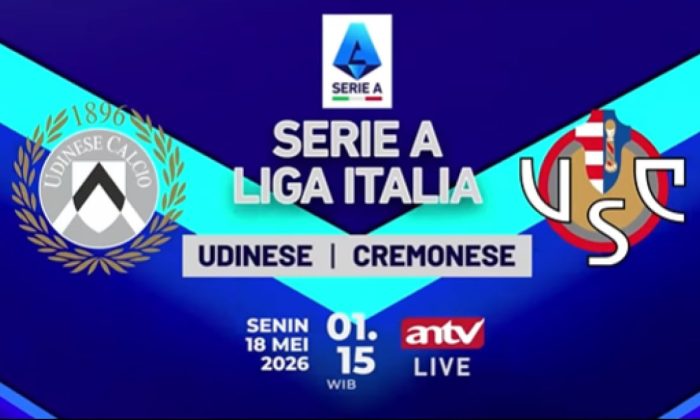 Sedang Berlangsung! Live di ANTV Udinese vs Cremonese, Ujian Emil Audero Cs Lepas dari Degradasi