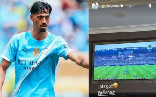Tijjani Reijnders Pantau Laga Persib vs Persijap, Dukung Eliano
