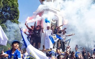 Pawai Juara Persib Bikin Macet, Manajemen Sampaikan Permintaan Maaf