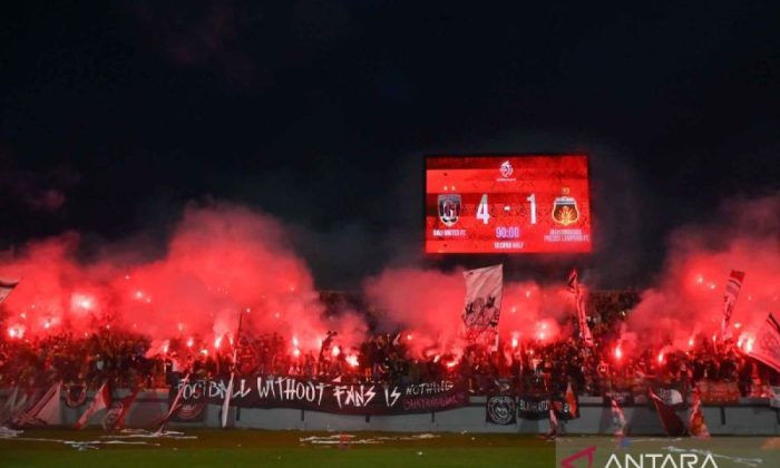 Bali United menang atas Bhayangkara di laga kandang terakhir