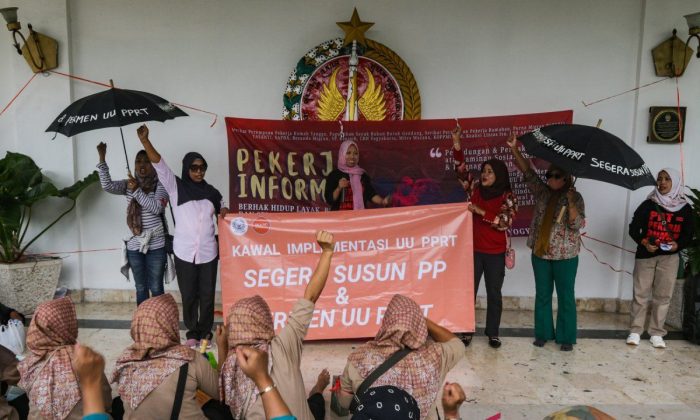Serikat PRT Tunas Mulia DIY dorong pemerintah susun aturan turunan UU PPRT