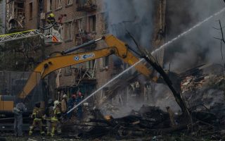Massive Russian strike on Kyiv: ‘I hope my friends are alive’