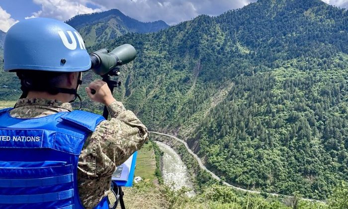 UN honours blue helmets and calls for renewed investment in peace