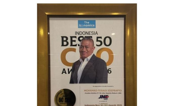Mohamad Feriadi Soeprapto meraih Indonesia Best 50 CEO Awards 2026