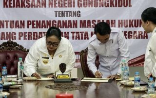 Pemkab Gunungkidul sigap amankan pembangunan lewat jalur hukum