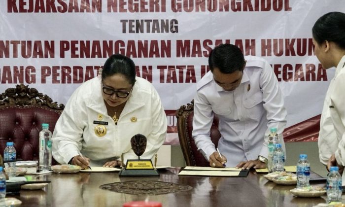 Pemkab Gunungkidul sigap amankan pembangunan lewat jalur hukum