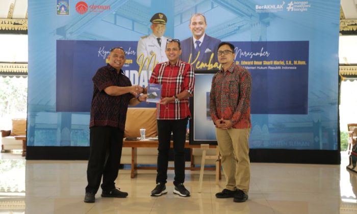 Sleman bahas penyelarasan UU Penyesuaian Pidana bersama Wamenkum
