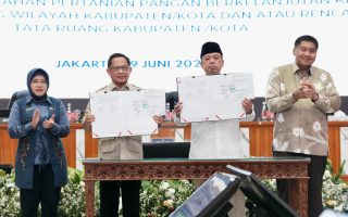 Mendagri dan ATR/BPN menerbitkan pedoman perlindungan lahan pertanian