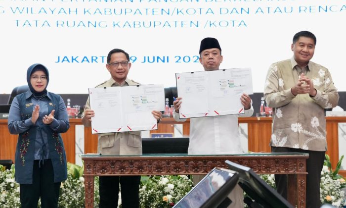 Mendagri dan ATR/BPN menerbitkan pedoman perlindungan lahan pertanian