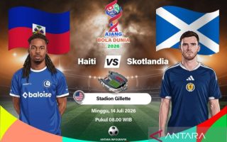 Haiti vs Skotlandia: Adu jitu upaya menjadi penantang utama Grup C