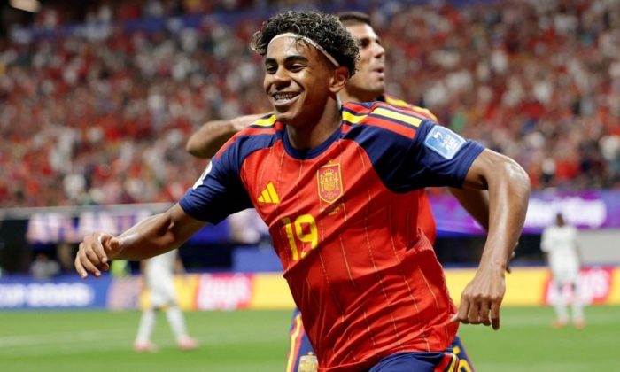 Lamine Yamal Ciptakan Rekor usai Cetak Gol dan Bawa Spanyol Menang Telak 4-0 atas Arab Saudi
