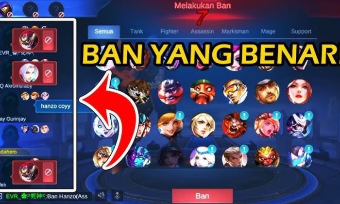 Daftar Hero Mobile Legends Wajib Ban di Ranked Season 41, Termasuk Hirara!