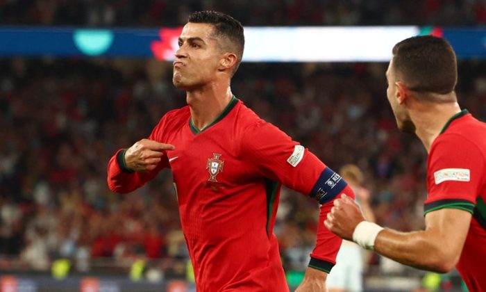 Ronaldo Menggila, Portugal Cukur Habis Uzbekistan