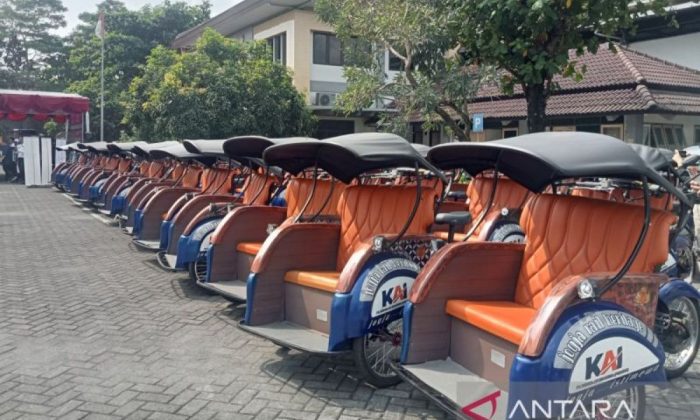 Dishub DIY sebut transformasi becak listrik adaptasi transportasi lebih ramah