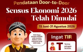 BPS terjunkan 4.082 petugas untuk pendataan Sensus Ekonomi di DIY