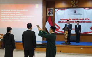 Kemenkum DIY fasilitasi sumpah janji setia dua anak bipatride jadi WNI