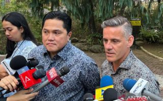 Erick kurang tidur karenatonton 70 persen laga Piala Dunia