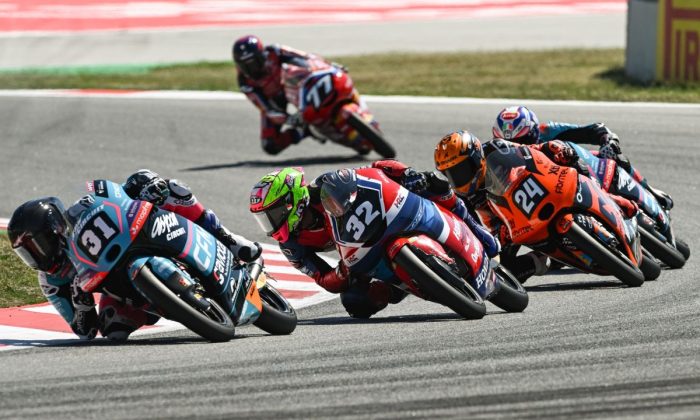 Ramadhipa meraih kemenangan pertamanya di Moto3 Junior 2026 Portugal