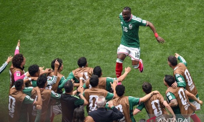 Julian Quinones jadi pencetak gol pertama di Piala Dunia 2026