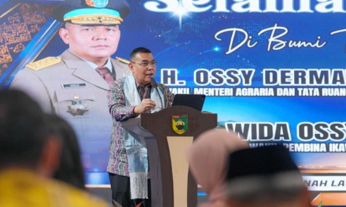 Wamen Ossy ajak pemkab menguatkan GTRA untuk selesaikan masalah pertanahan di Tanah Laut