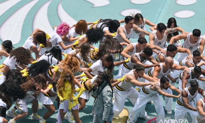 Shakira bawakan lagu "Dai Dai" di pembukaan Piala Dunia 2026
