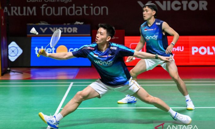 Raymond/Joaquin melangkah ke babak kedua Indonesia Open 2026