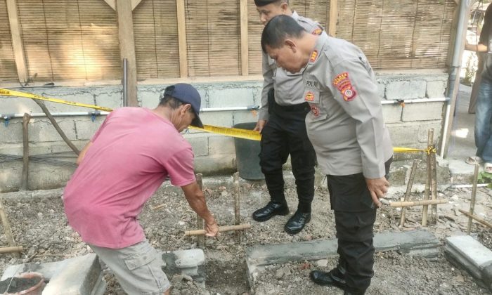 Polisi musnahkan granat aktif yang ditemukan di galian pondasi Bantul