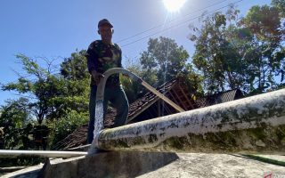 ORI menyalurkan 50 tangki air bersih di lokasi kekeringan Gunungkidul