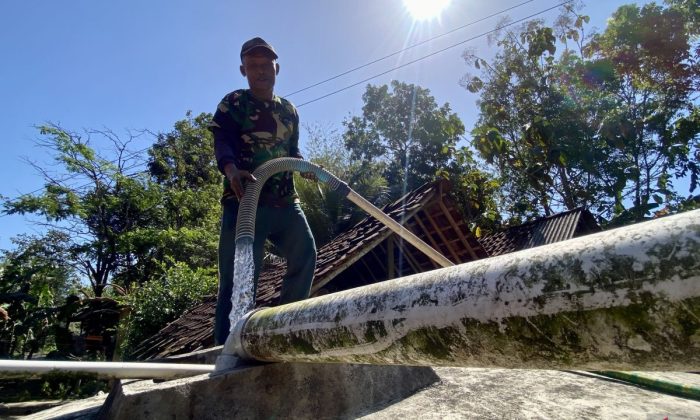 ORI menyalurkan 50 tangki air bersih di lokasi kekeringan Gunungkidul