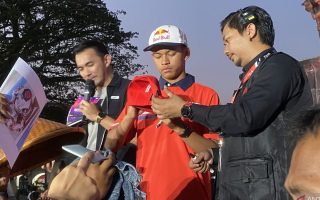 Veda Pratama dan Mario Surya Aji jumpa penggemar di Yogyakarta sebelum ke Mandalika