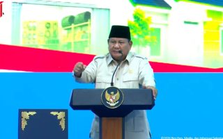 Prabowo: Gubernur hingga kapolsek cek kebersihan lingkungan tiap hari