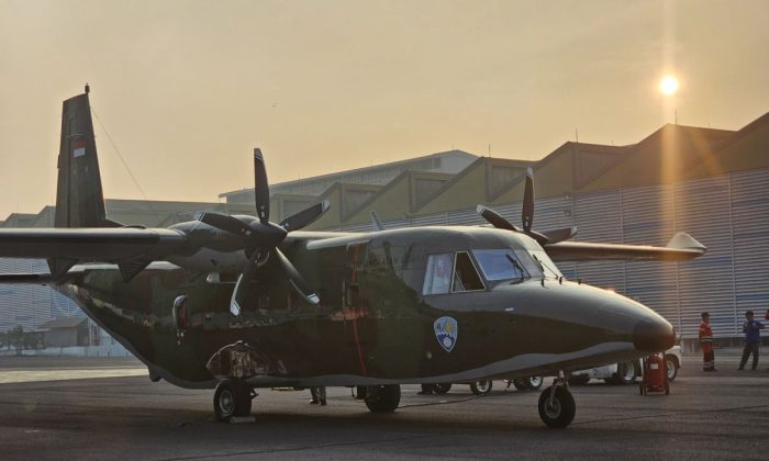 PT DirgJogjajateng.com Indonesia kirim pesawat NC212i perkuat alutsista TNI AU
