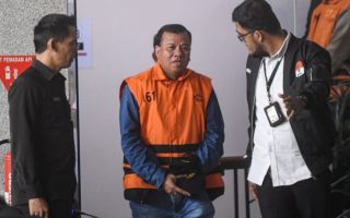 Suhardiman Amby Jadi Bupati Kuansing ke-7 yang Kena OTT KPK