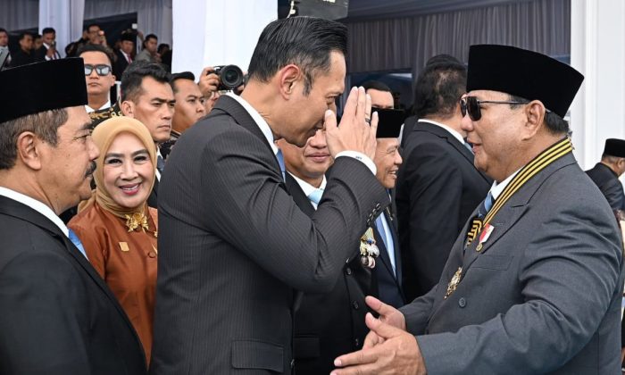 HUT ke-80 Bhayangkara, Begini Pesan AHY untuk Polri
