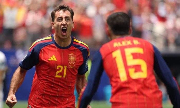 Hasil Babak Pertama Spanyol Vs Austria: Gol Mikel Oyarzabal Bawa La Roja Unggul 1-0