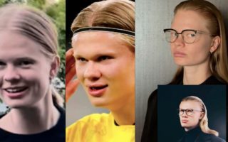Viral! Model Ini Punya Wajah Mirip dengan Erling Haaland, Asalnya dari Mana?