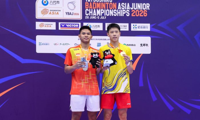 Fardhan raih perak Kejuaraan Asia Junior 2026