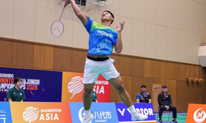 Fardhan Joe melangkah ke babak final Kejuaraan Asia Junior 2026