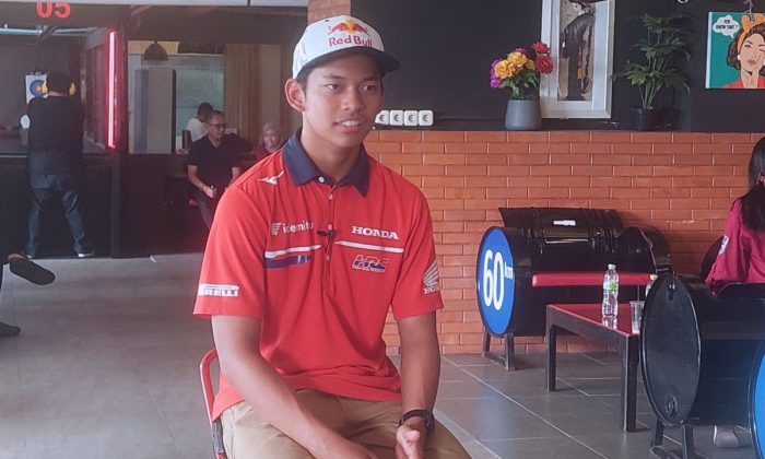 Veda Ega puas pada performanya selama pertengahan musim Moto3