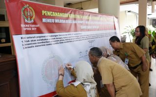 DPRD DIY memperkuat zona integritas menuju wilayah bebas dari korupsi