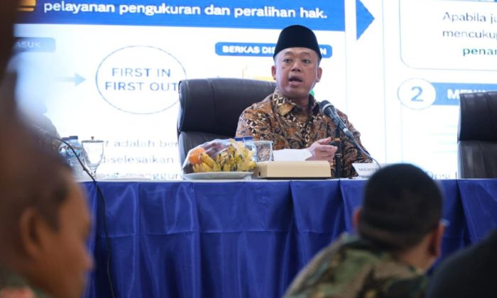 Menteri Nusron sebut ATR/BPN perkuat pelayanan kepada masyarakat