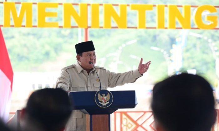 Prabowo: Bendungan dan B50 bukti kerja nyata menuju Indonesia makmur