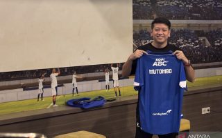 Gabriel Mutombo pilih gunakan nomor punggung 3 bersama Persib Bandung
