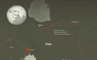 AS serang jembatan kereta api yang hubungkan Iran ke China dan Rusia