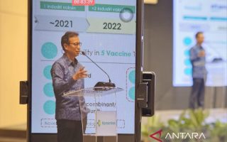 Menkes targetkan RI bisa buat 15 antigen secara mandiri sebelum 2029